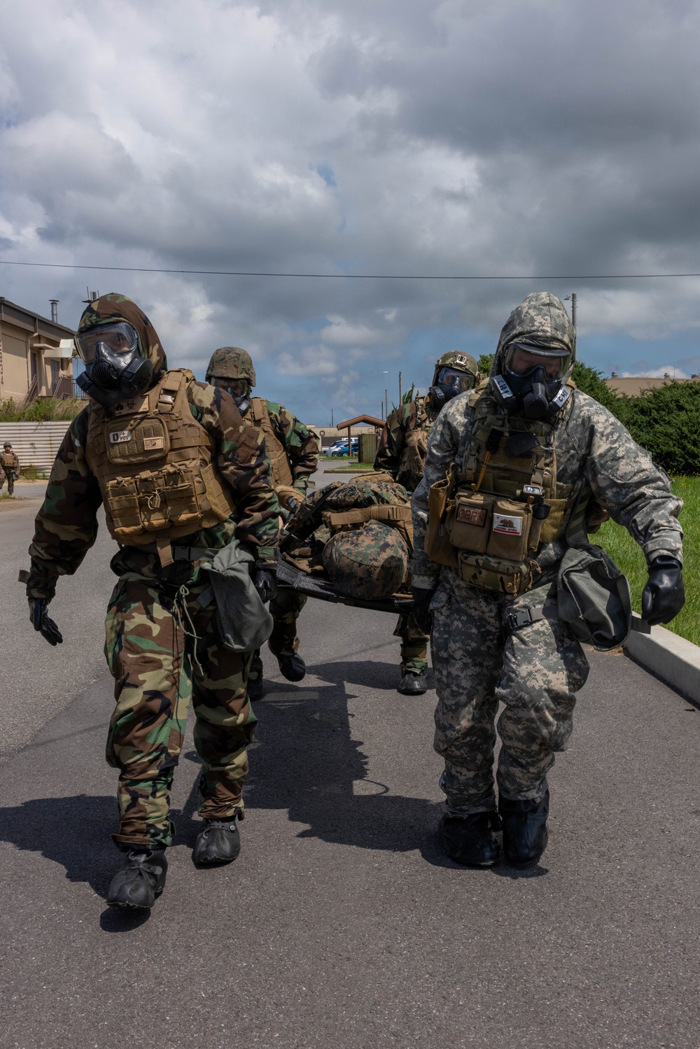 MWSS-171 conducts airfield damage repair and CBRN training during KMEP 26.2