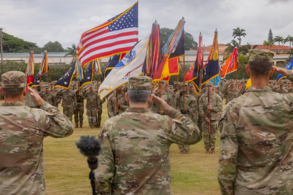 25th Infantry Division Change of Command Ceremony 2026