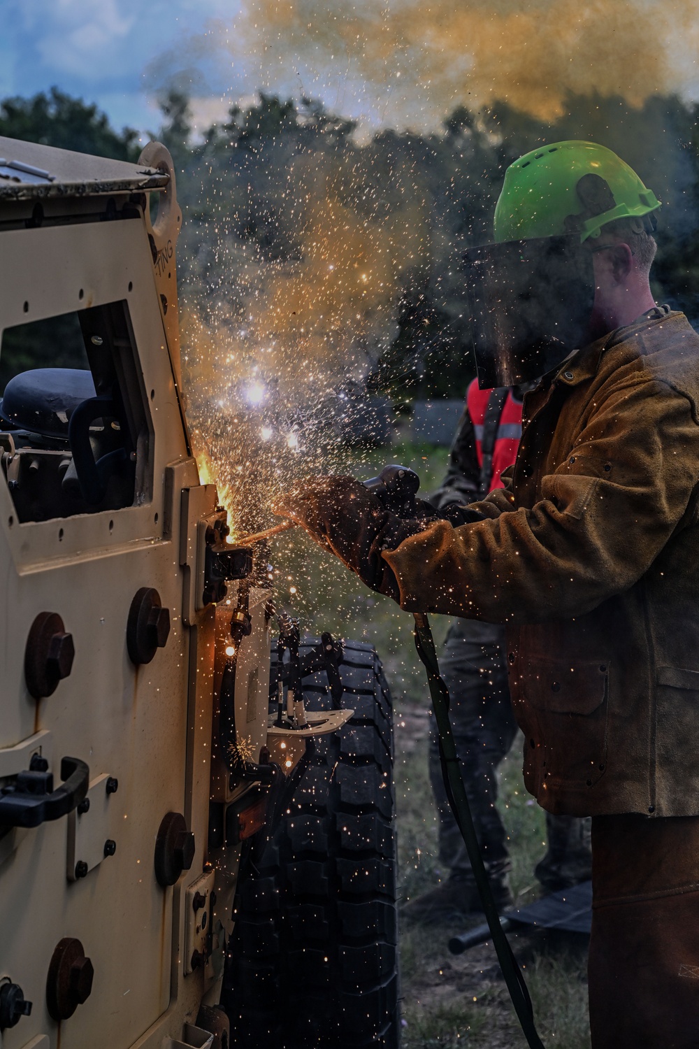 Michigan National Guard firefighters conduct Rescue Air Mobility training during Northern Strike 26-2