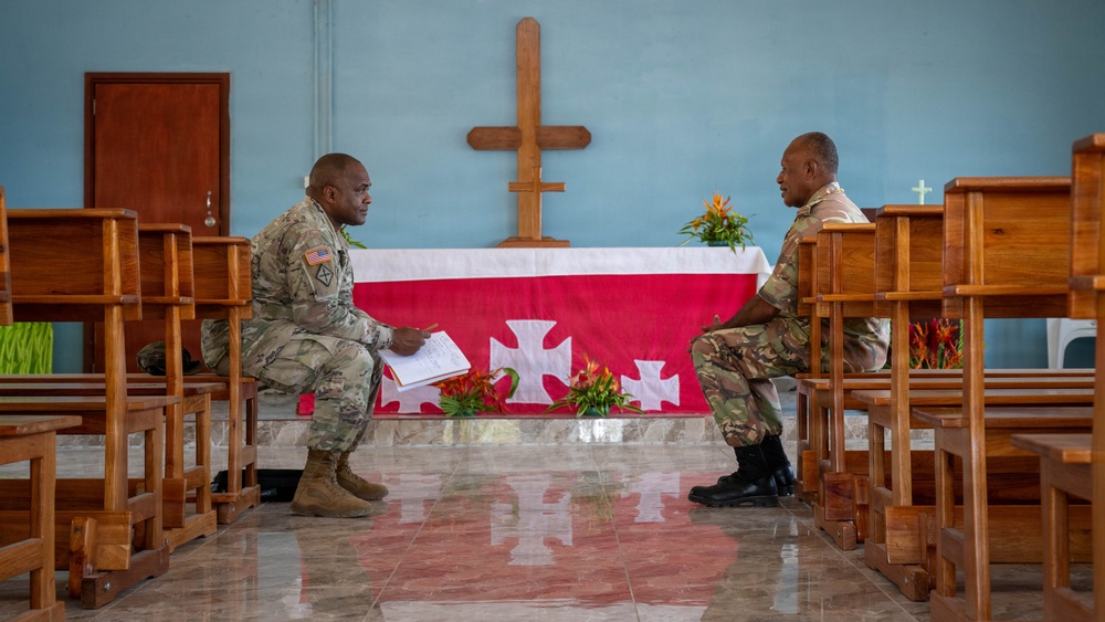 U.S. Army Chaplain strengthens faith during Tamiok Strike 26