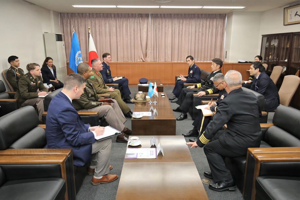 UNC Deputy Commander Visit to UNC-Rear Japan