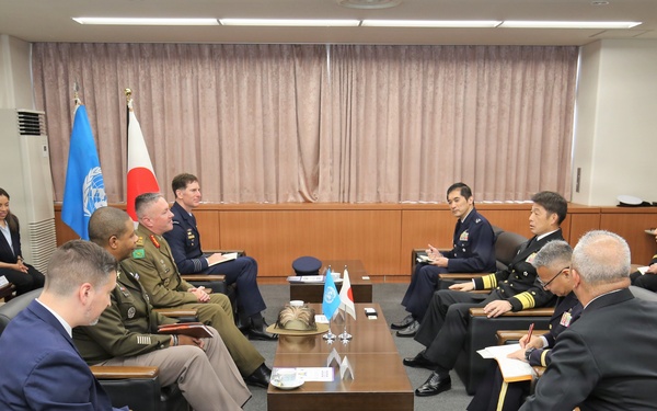 UNC Deputy Commander Visit to UNC-Rear Japan