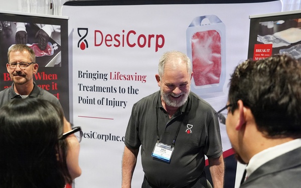 NAMRU San Antonio presents Research, maintains, establishes relationships at MHSRS 2026