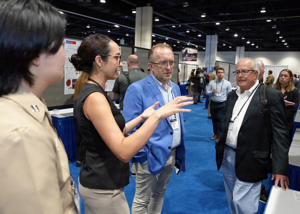 NAMRU San Antonio presents Research, maintains, establishes relationships at MHSRS 2026