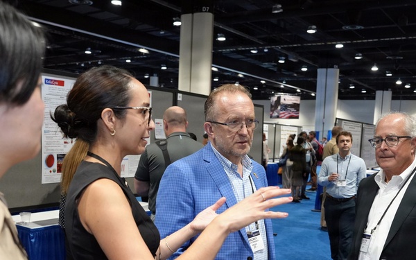 NAMRU San Antonio presents Research, maintains, establishes relationships at MHSRS 2026