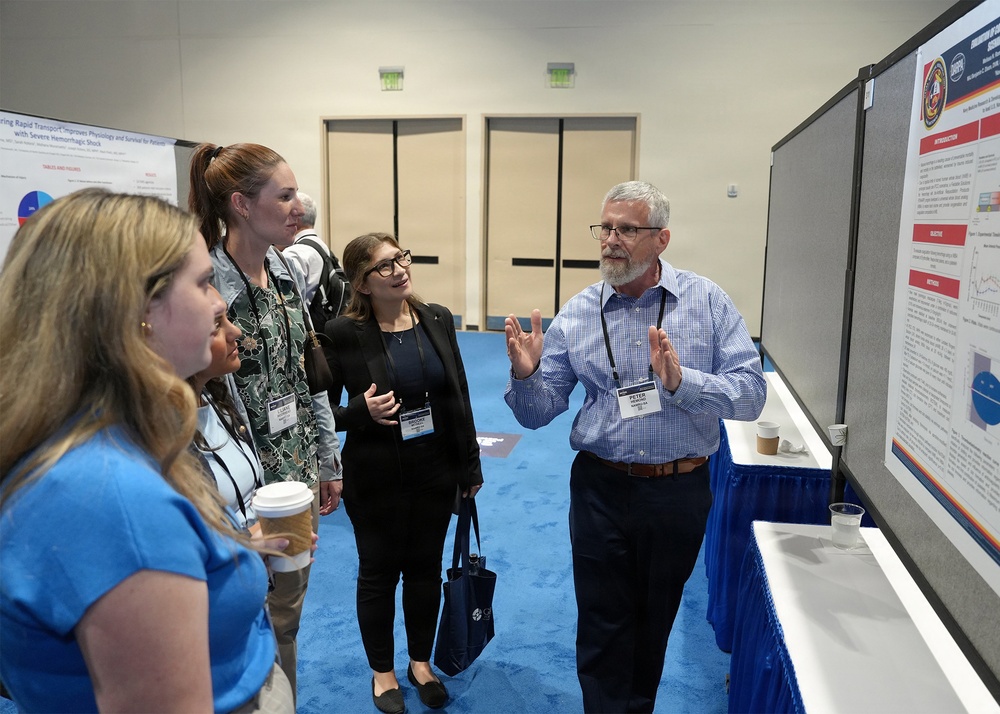 NAMRU San Antonio presents Research, maintains, establishes relationships at MHSRS 2026