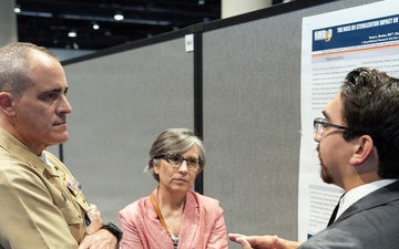NAMRU San Antonio presents Research, maintains, establishes relationships at MHSRS 2026