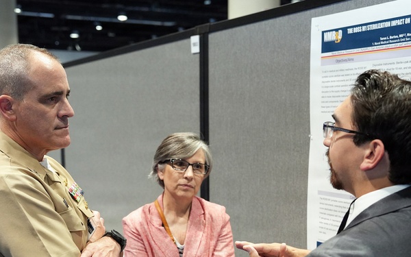 NAMRU San Antonio presents Research, maintains, establishes relationships at MHSRS 2026