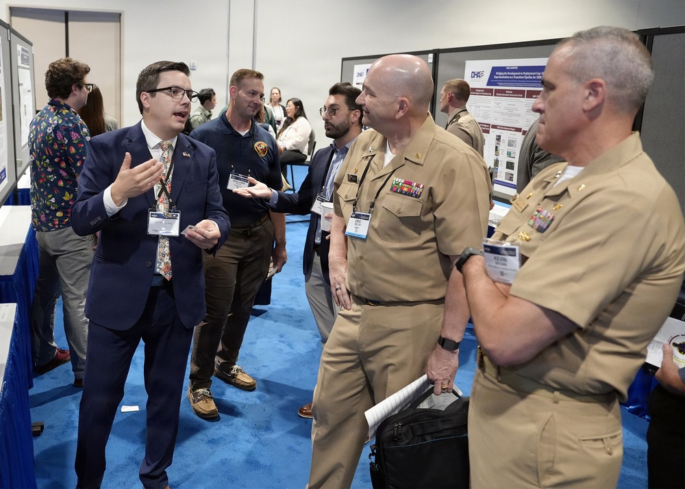 NAMRU San Antonio presents Research, maintains, establishes relationships at MHSRS 2026