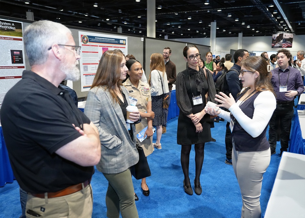 NAMRU San Antonio presents Research, maintains, establishes relationships at MHSRS 2026