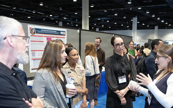 NAMRU San Antonio presents Research, maintains, establishes relationships at MHSRS 2026
