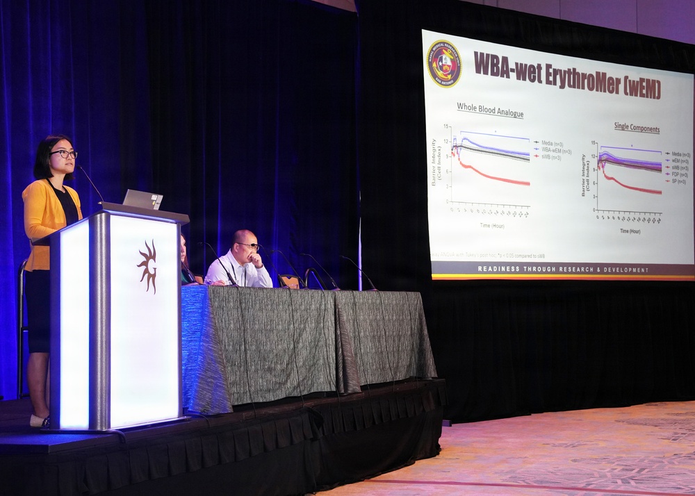 NAMRU San Antonio presents Research, maintains, establishes relationships at MHSRS 2026