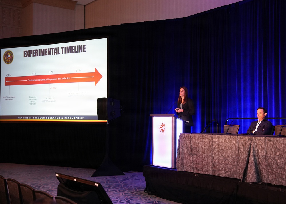 NAMRU San Antonio presents Research, maintains, establishes relationships at MHSRS 2026