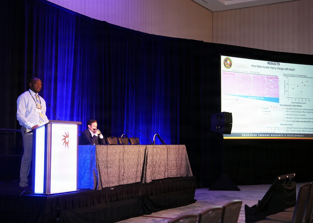 NAMRU San Antonio presents Research, maintains, establishes relationships at MHSRS 2026