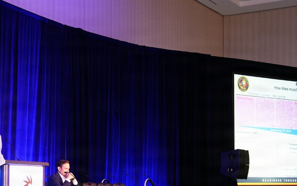 NAMRU San Antonio presents Research, maintains, establishes relationships at MHSRS 2026