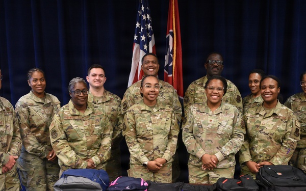 Blessings of the Backpack Tradition at 164th Airlift Wing