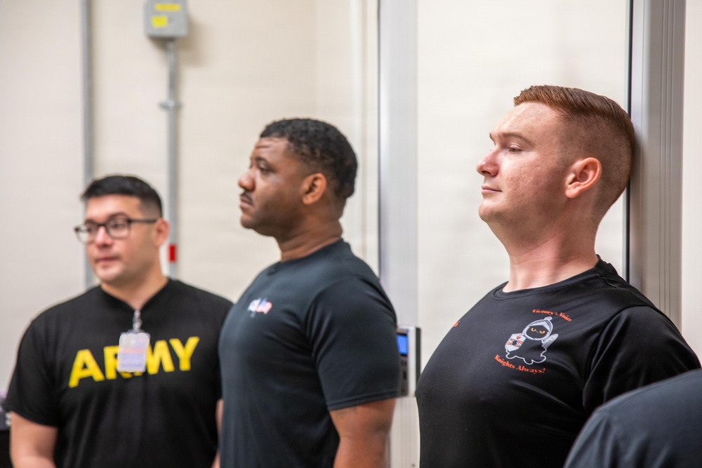 1st Signal Brigade Leadership Leads First Waist-to-Height Ratio Assessment Under New Army Standard
