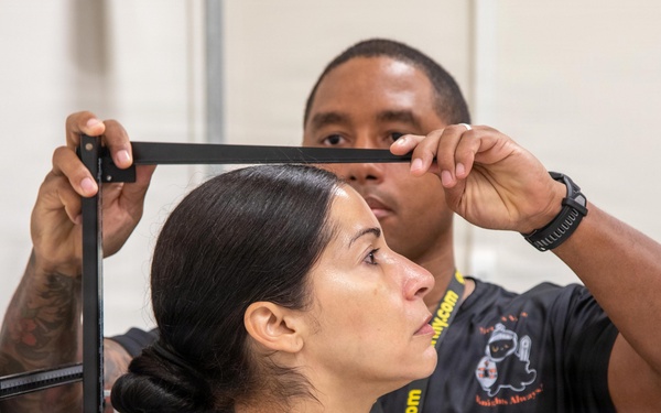 1st Signal Brigade Leadership Leads First Waist-to-Height Ratio Assessment Under New Army Standard