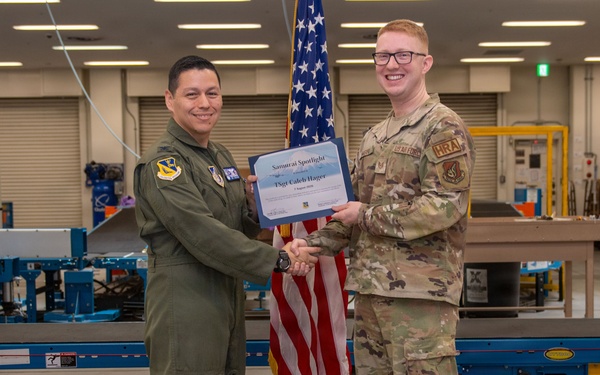 Samurai Spotlight: TSgt Caleb Hager