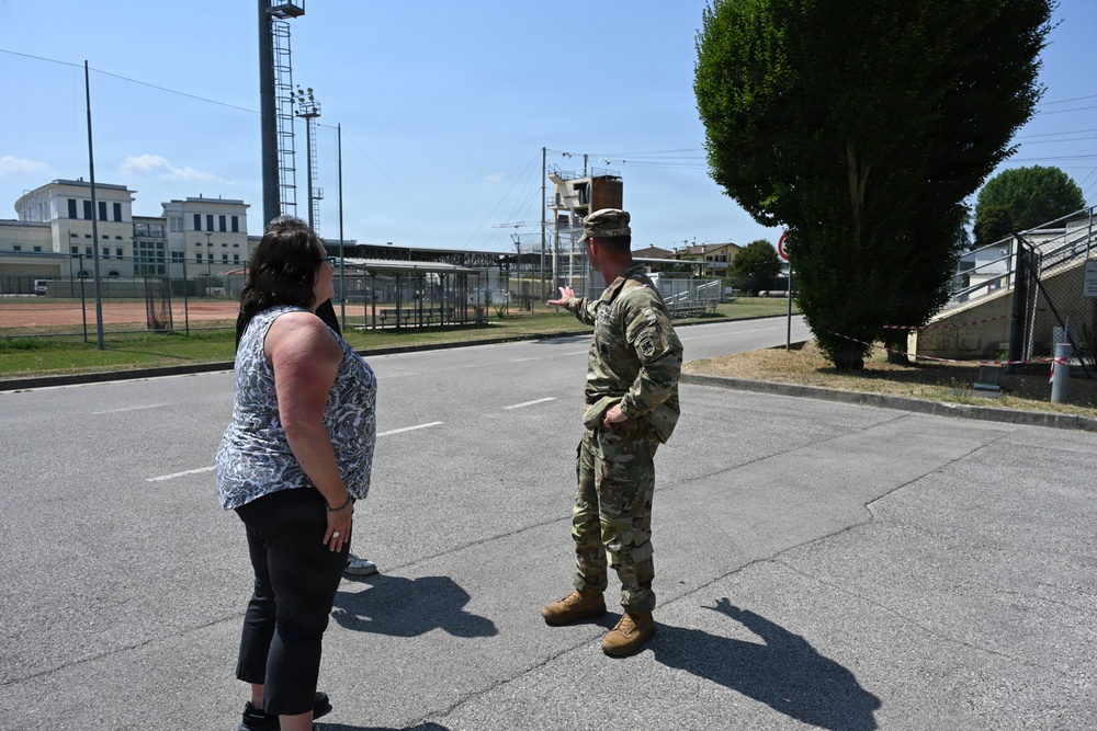 USAG Italy CSM Paluso Tours Caserma Ederle Training Facilities