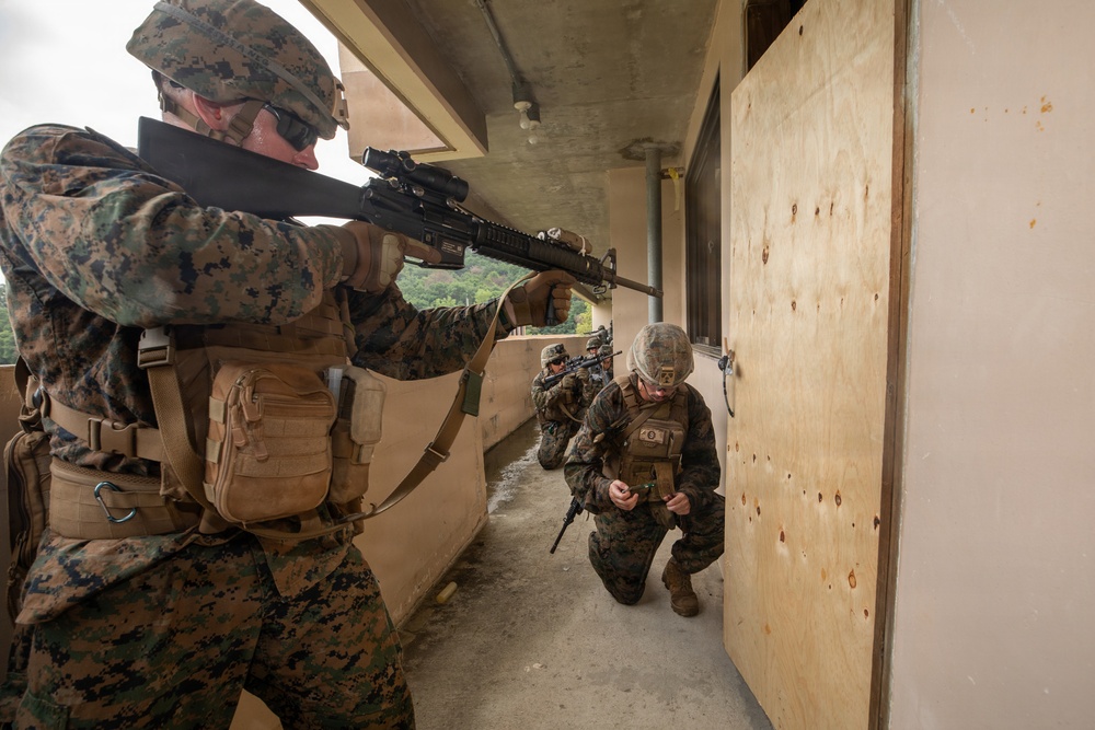 9th ESB Marines, Members of the ROK Marine Corps Conduct Bilateral Breaching