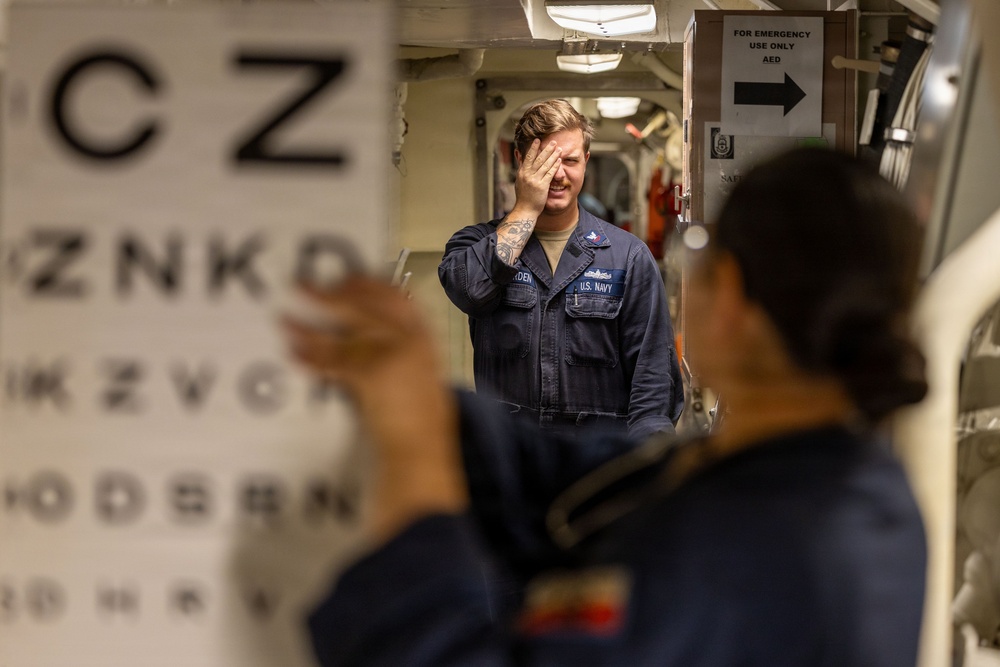 Routine Operations aboard USS Gonzalez