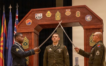498th CSSB Hosts 2026 NCO Induction Ceremony - Crossing the NCO Arch
