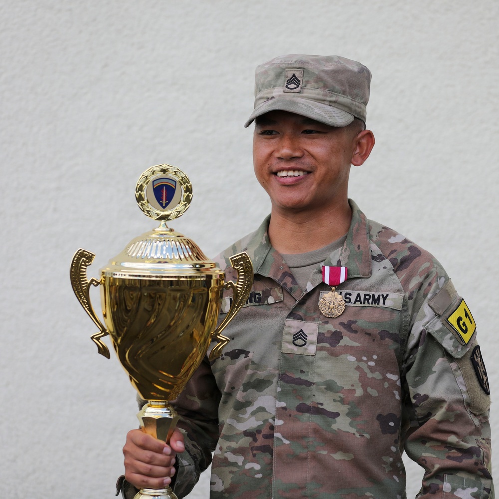 USAREUR-AF Best Squad Competition awards