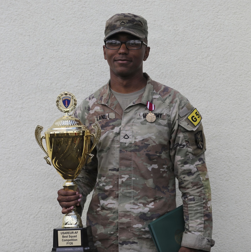 USAREUR-AF Best Squad Competition awards