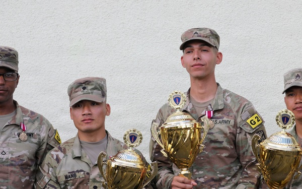 USAREUR-AF Best Squad Competition awards