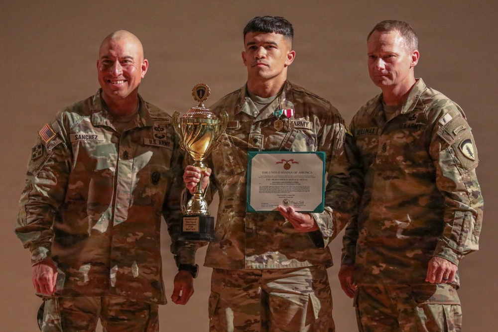 USAREUR-AF Best Squad Competition awards