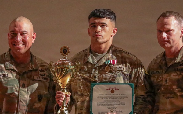 USAREUR-AF Best Squad Competition awards