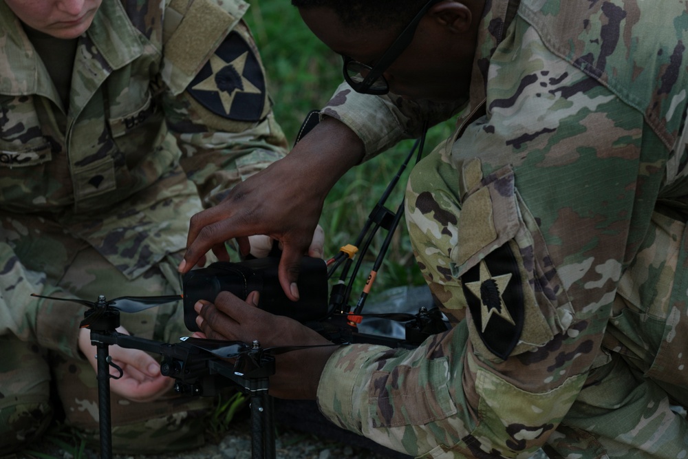 2ID/RUCD, Marines, strengthen lethality during FPV drone training