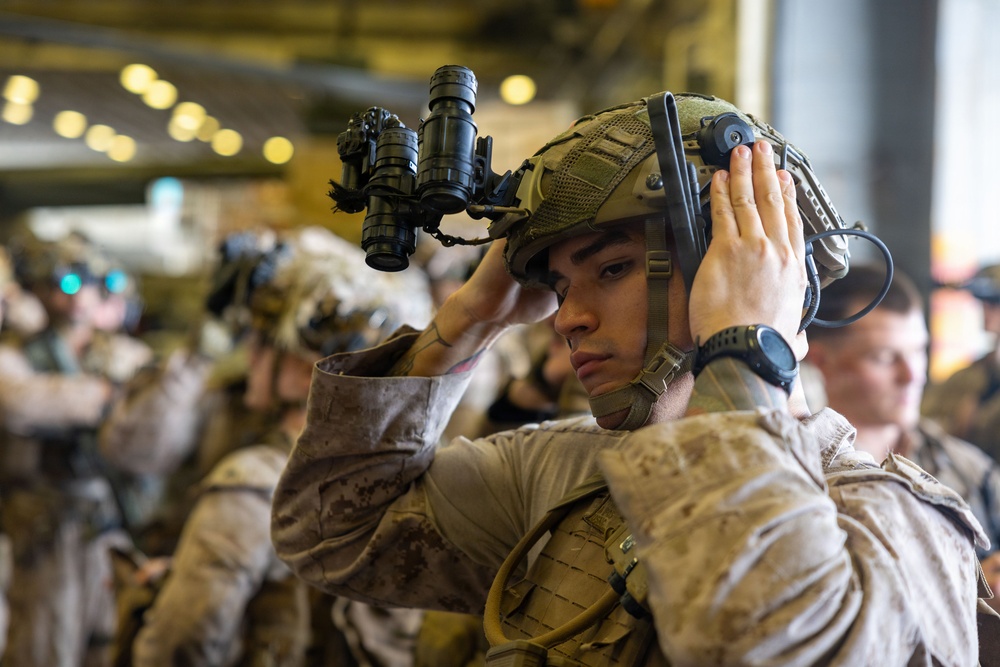 U.S. Marines Conduct TRAP Drill Aboard USS Boxer