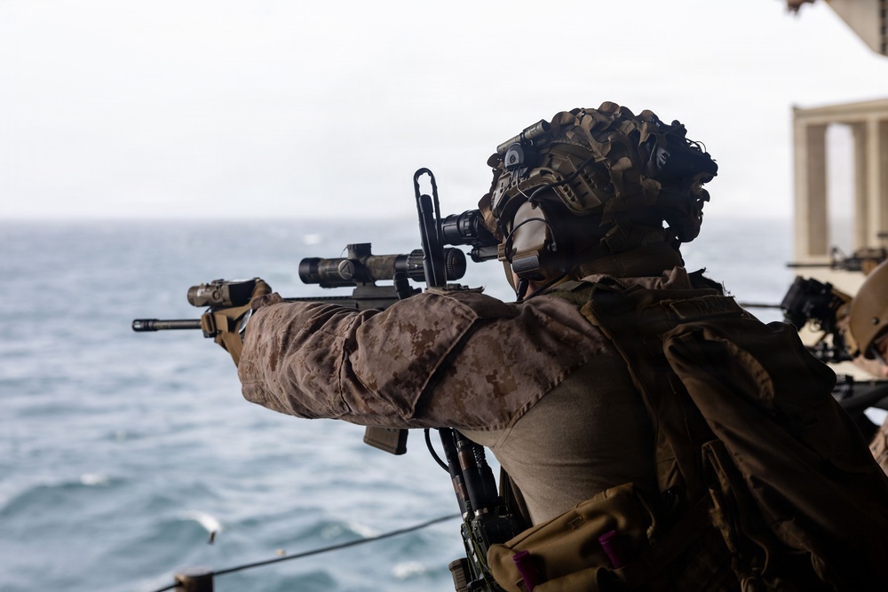 U.S. Marines Conduct TRAP Drill Aboard USS Boxer