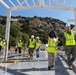 NAVFAC EURAFCENT Visits P676 Combatant Craft Support Facility Construction Site
