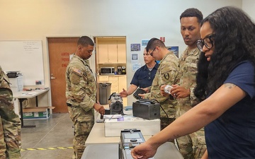 AMLC delivers critical medical device training to the tactical edge