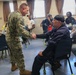 Rear Adm. Benjamin R. Nicholson visits USS Hershel "Woody" Williams