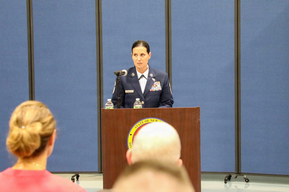 New York Air Guard welcomes new command chief