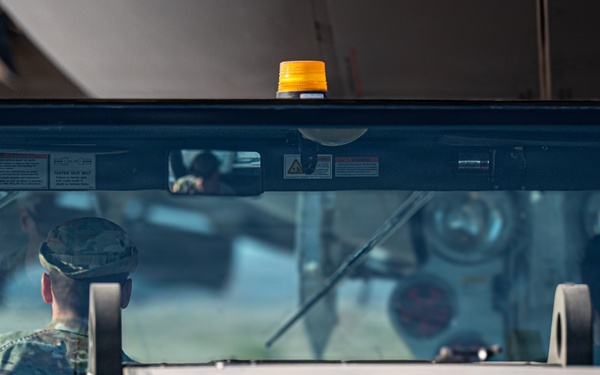 KC-46 post flight operations in CENTCOM