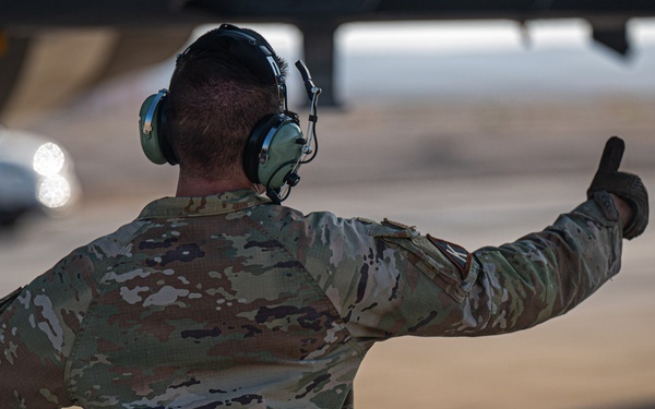 KC-46 post flight operations in CENTCOM