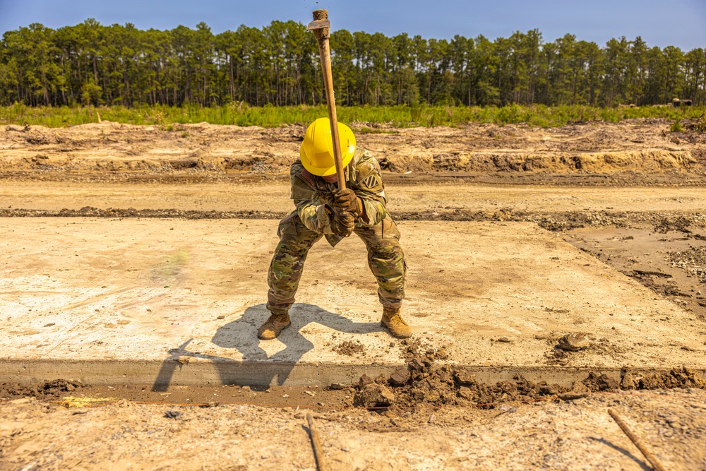 The Foundation: 3ID Engineers Begin Construction on New Combat Drivers Training Course