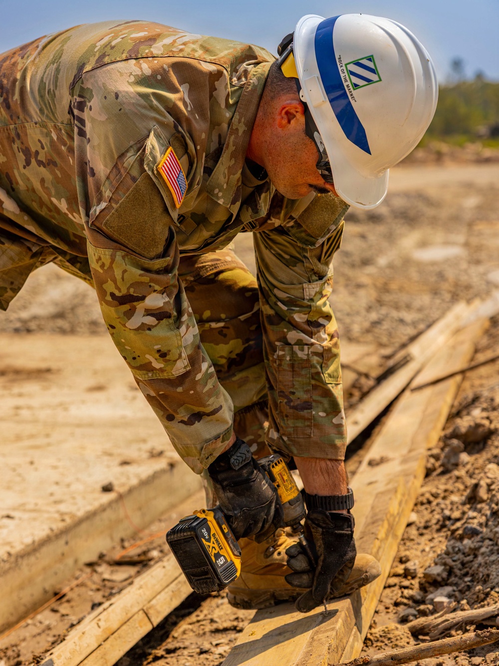 The Foundation: 3ID Engineers Begin Construction on New Combat Drivers Training Course