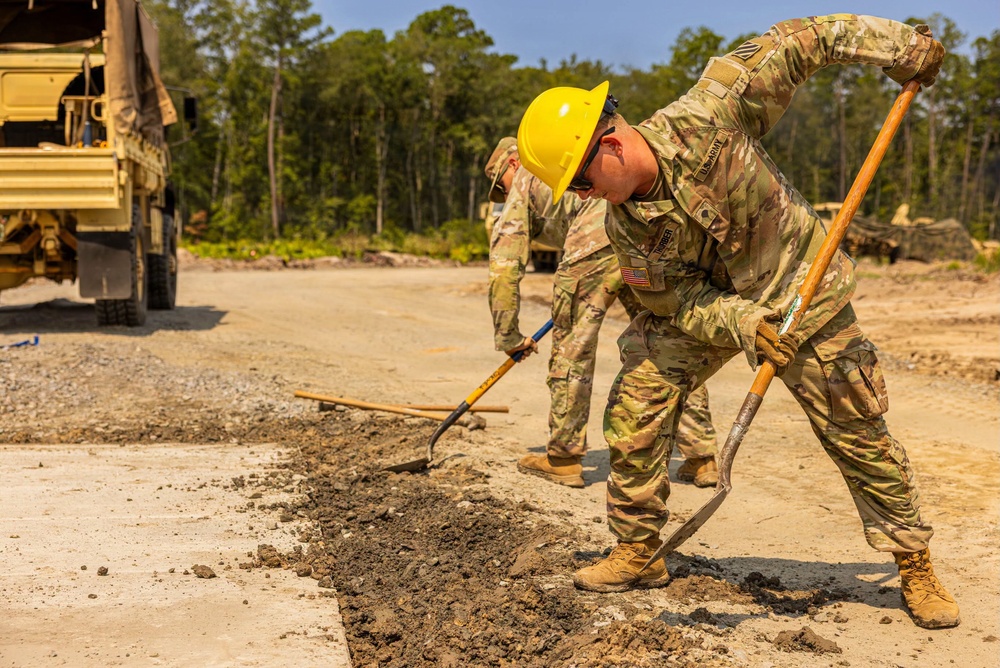 The Foundation: 3ID Engineers Begin Construction on New Combat Drivers Training Course