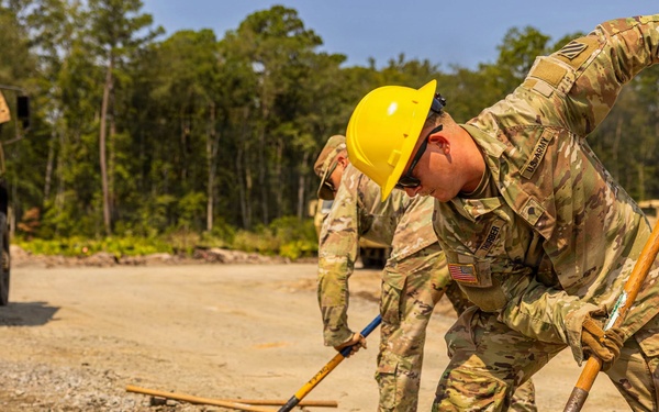 The Foundation: 3ID Engineers Begin Construction on New Combat Drivers Training Course