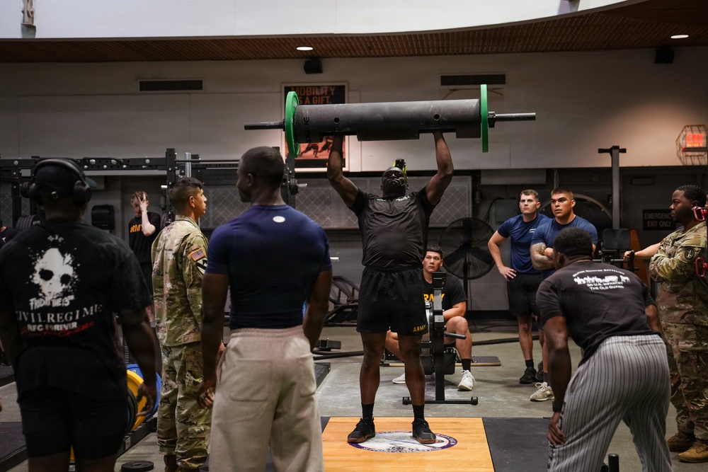 TOG Legacy Week Stong Man Competition