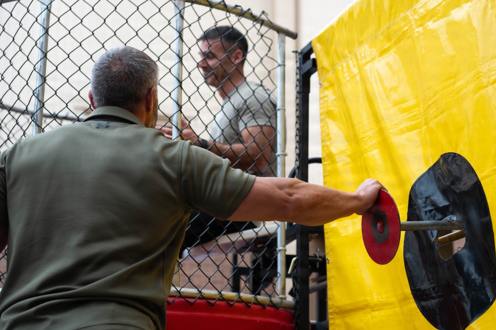 911th Maintenance Group: Top rank meets dunk tank