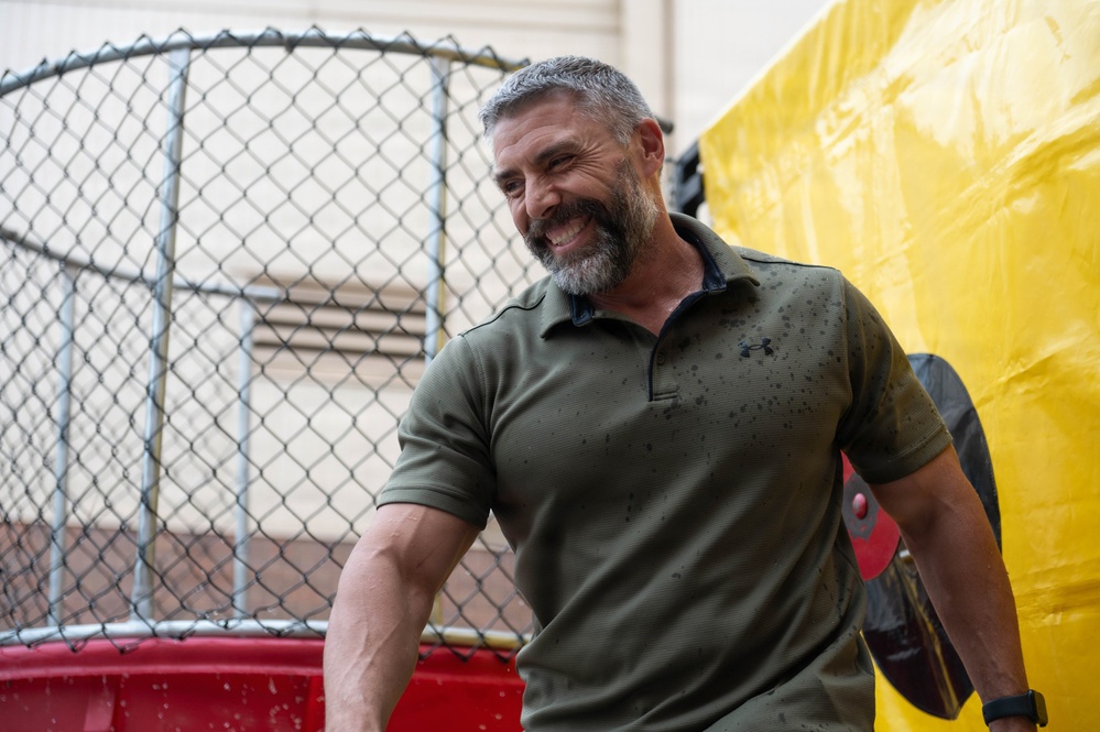 911th Maintenance Group: Top rank meets dunk tank