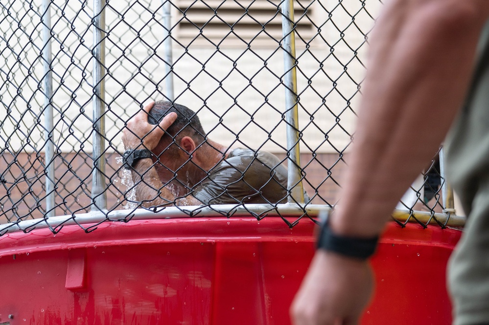 911th Maintenance Group: Top rank meets dunk tank