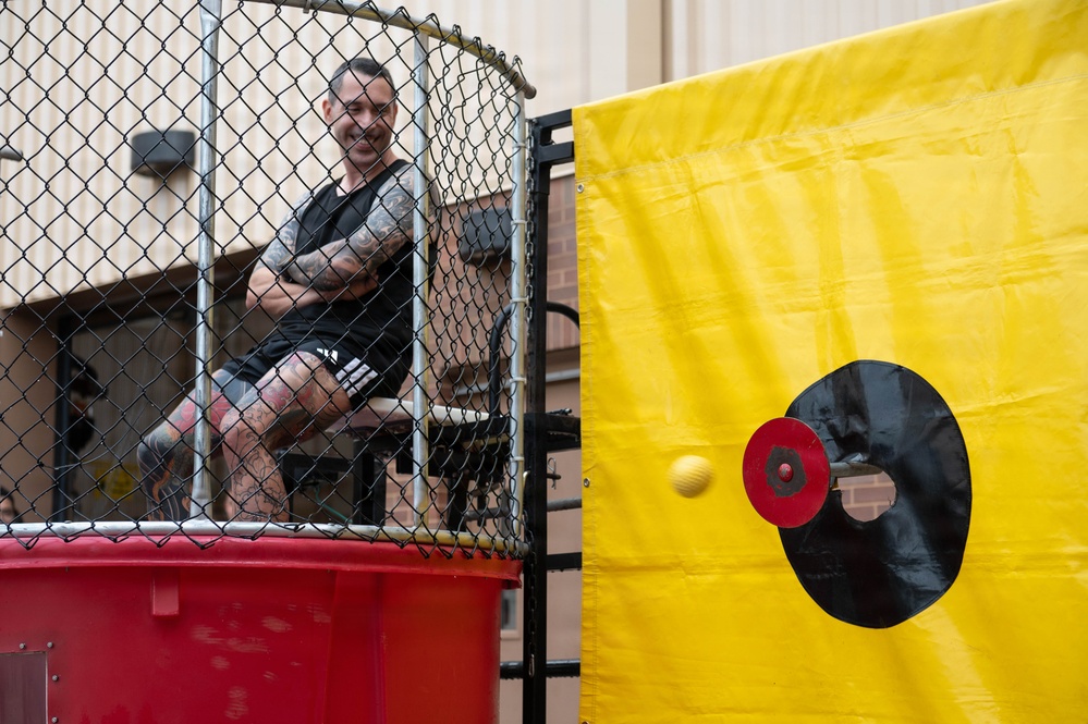 911th Maintenance Group: Top rank meets dunk tank